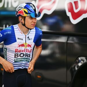 GLISY, FRANCE - MAY 21: Emil Herzog of Germany and Team Red Bull - BORA - hansgrohe prior to the 70th 4 Jours de Dunkerque 2026, Stage 2 a 187.4km stage from Glisy to Lievin on May 21, 2026 in Glisy, France. (Photo by Luc Claessen/Getty Images)