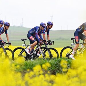 Picnic-PostNL in action at the Giro d'Italia, where they finished last in the prize money and UCI points rankings