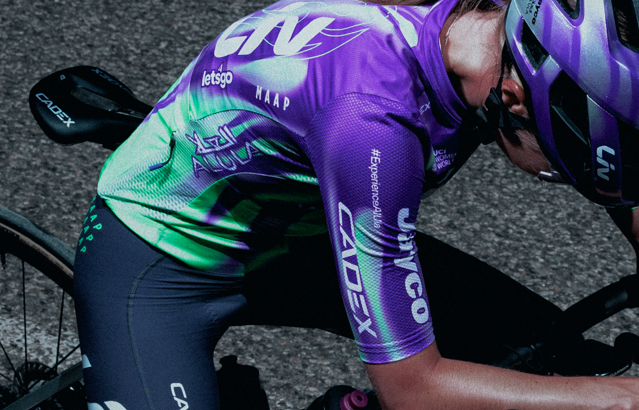 El nuevo kit de intercambio MAAP para Liv AlUla Jayco en el Tour de Francia femenino 2026