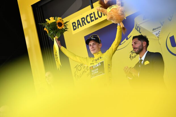 Clasificación general del Tour de Francia: Tadej Pogačar se acerca a Jonas Vingegaard con bonificación de tiempo en la etapa 2