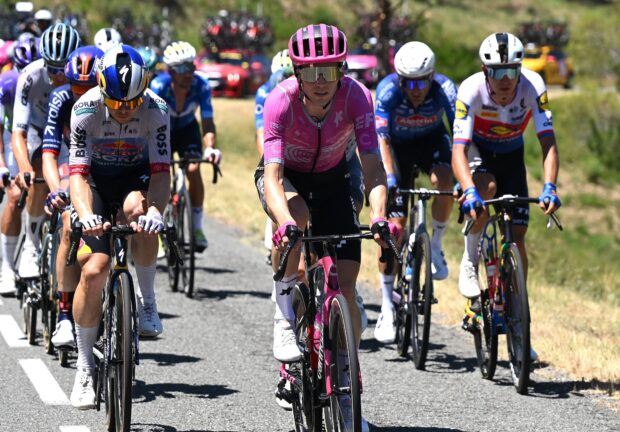 Tan cerca pero tan lejos: Sean Quinn se queda sin el maillot amarillo del Tour de Francia por 28 segundos