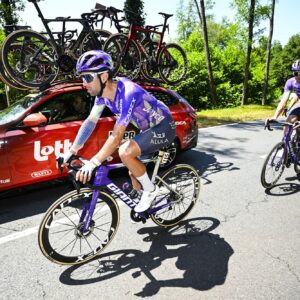 "Es bueno tener amigos en el pelotón": Michael Matthews se beneficia de un pequeño acto de deportividad en el día más caluroso del Tour de Francia