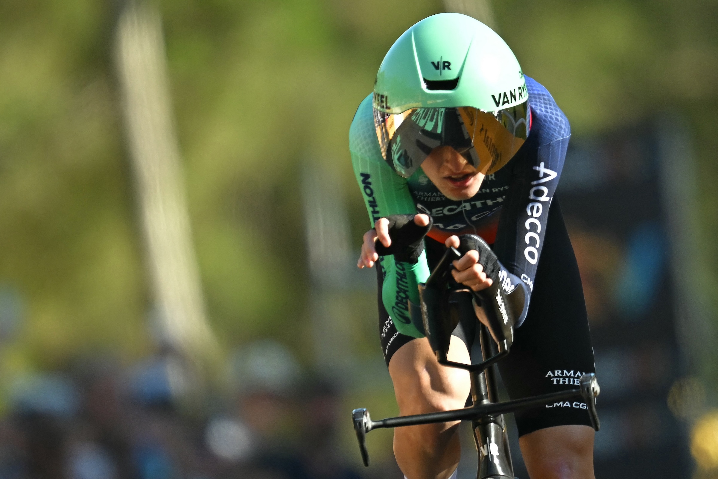 Paul Seixas finaliza la etapa 1 del Tour de Francia 