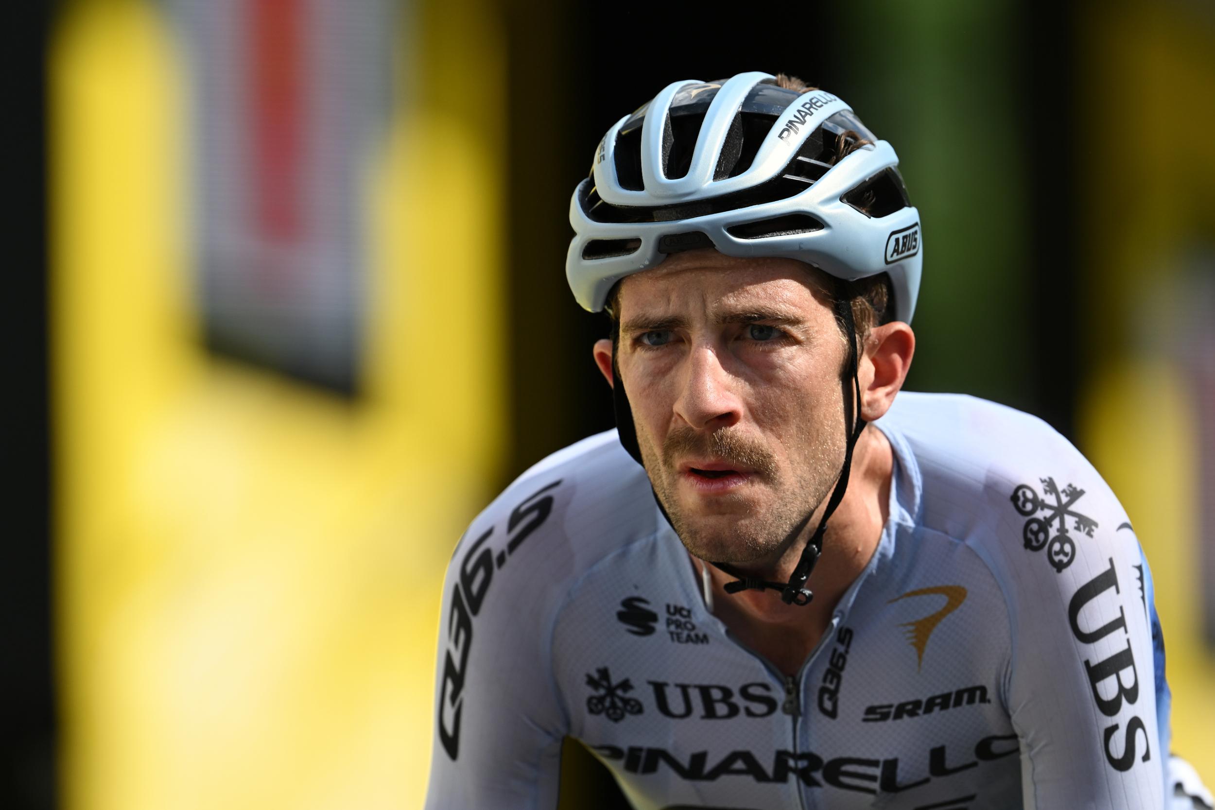 Retrato de Chris Harper durante el Tour de Francia 2026