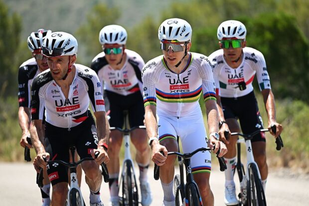 2026 Tour de France: Tadej Pogačar and teammates training near Barcelona before the race