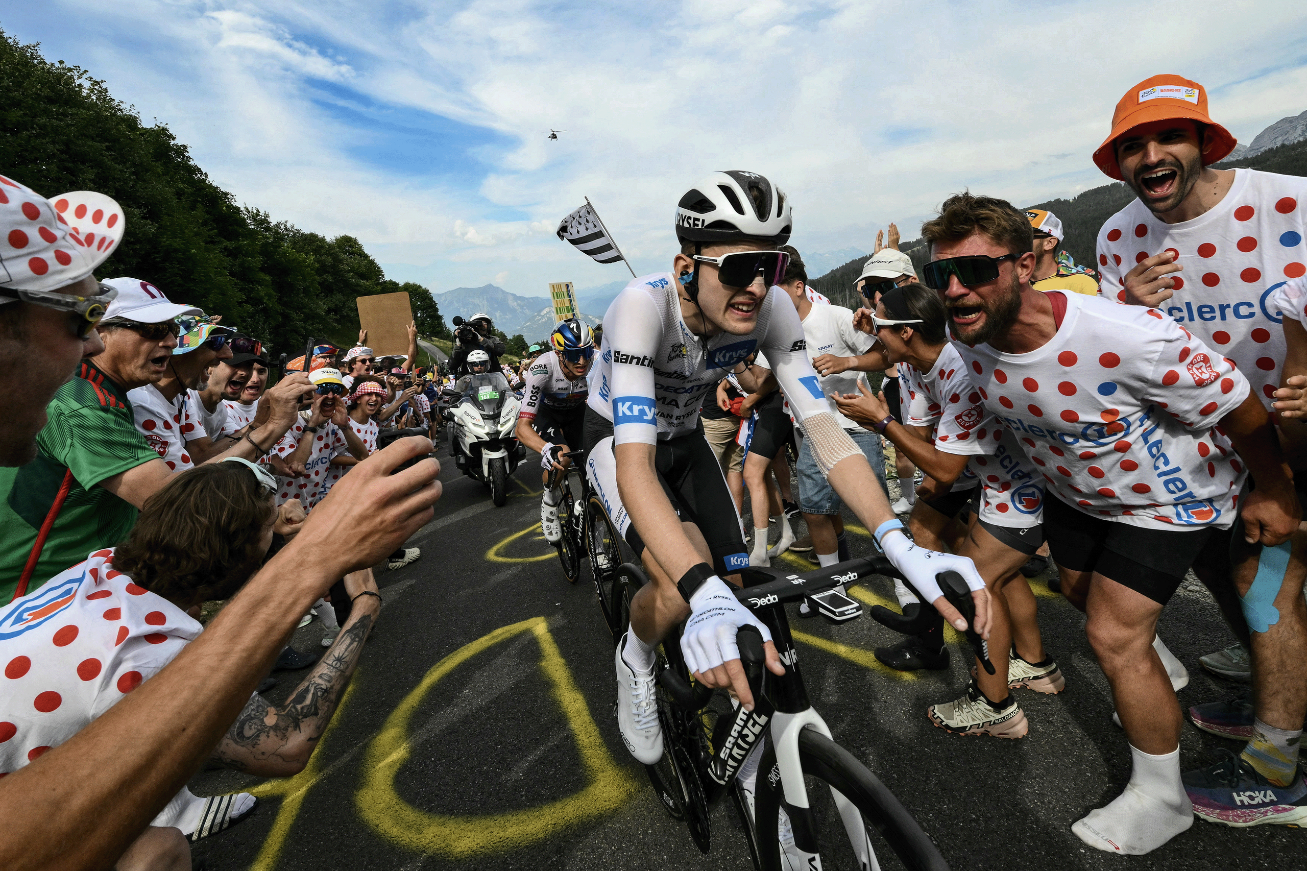 "Espero que sea igual de bueno": Paul Seixas, de 19 años, llega al Tour de Francia la semana pasada a poca distancia del podio de la general
