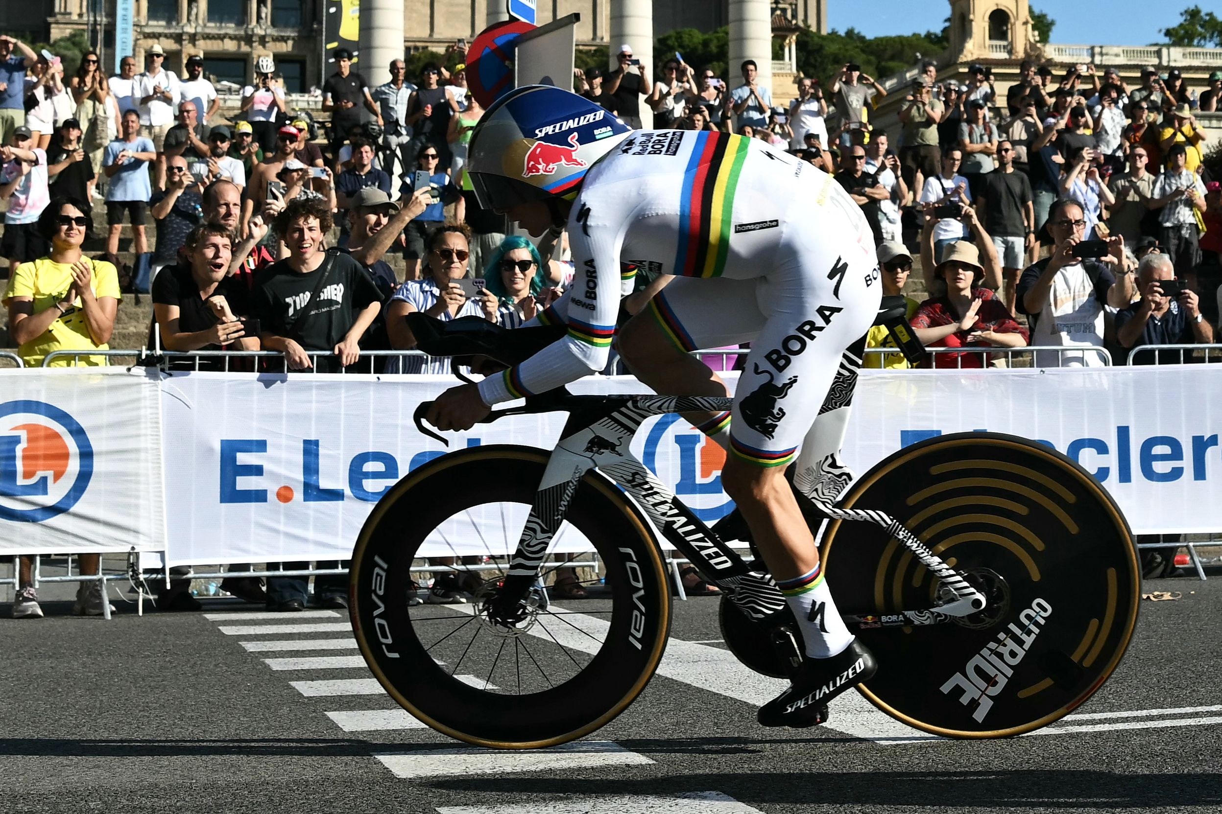 Horas de inicio de la contrarreloj de la etapa 16 del Tour de Francia: cuando Pogačar, Evenepoel, Ganna y más bajarán por la rampa durante 21,6 km TT