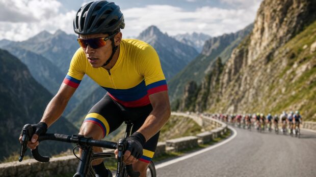 Este joven ciclista colombiano sorprende a toda Europa y muchos ya lo ven como una futura estrella del pedal