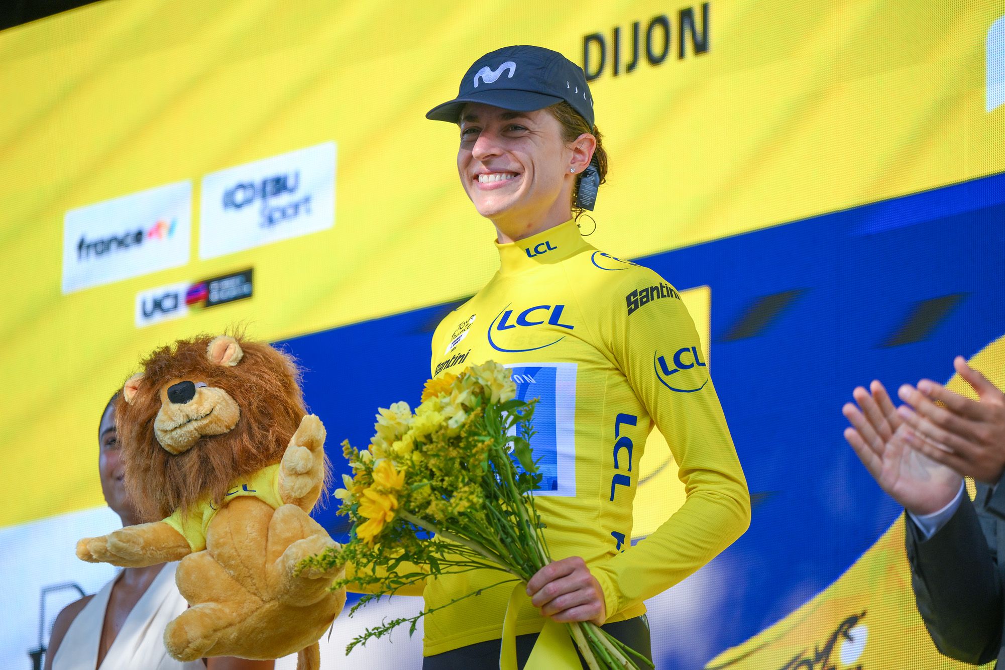 Del 'Proyecto Dijon' al 'Proyecto Niza': la nueva líder del Tour de France Femmes, Marlen Reusser, lista para defender el amarillo hasta el final tras su triunfo en la contrarreloj