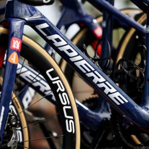 Team Picnic Postnl, Lapierre bikes during the 104th Volta Ciclista a Catalunya 2025, Stage 3 from Viladecans The Style Outlets to La Molina on March 26, 2025, in Viladecans, Spain. (Photo by Gongora/NurPhoto via Getty Images)