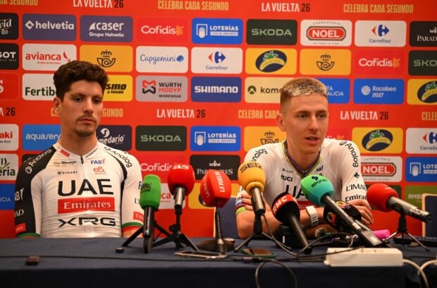 'Solo depende de mis piernas': João Almeida contempla un posible 'Plan B' para la general junto a su compañero Tadej Pogačar en la Vuelta a España
