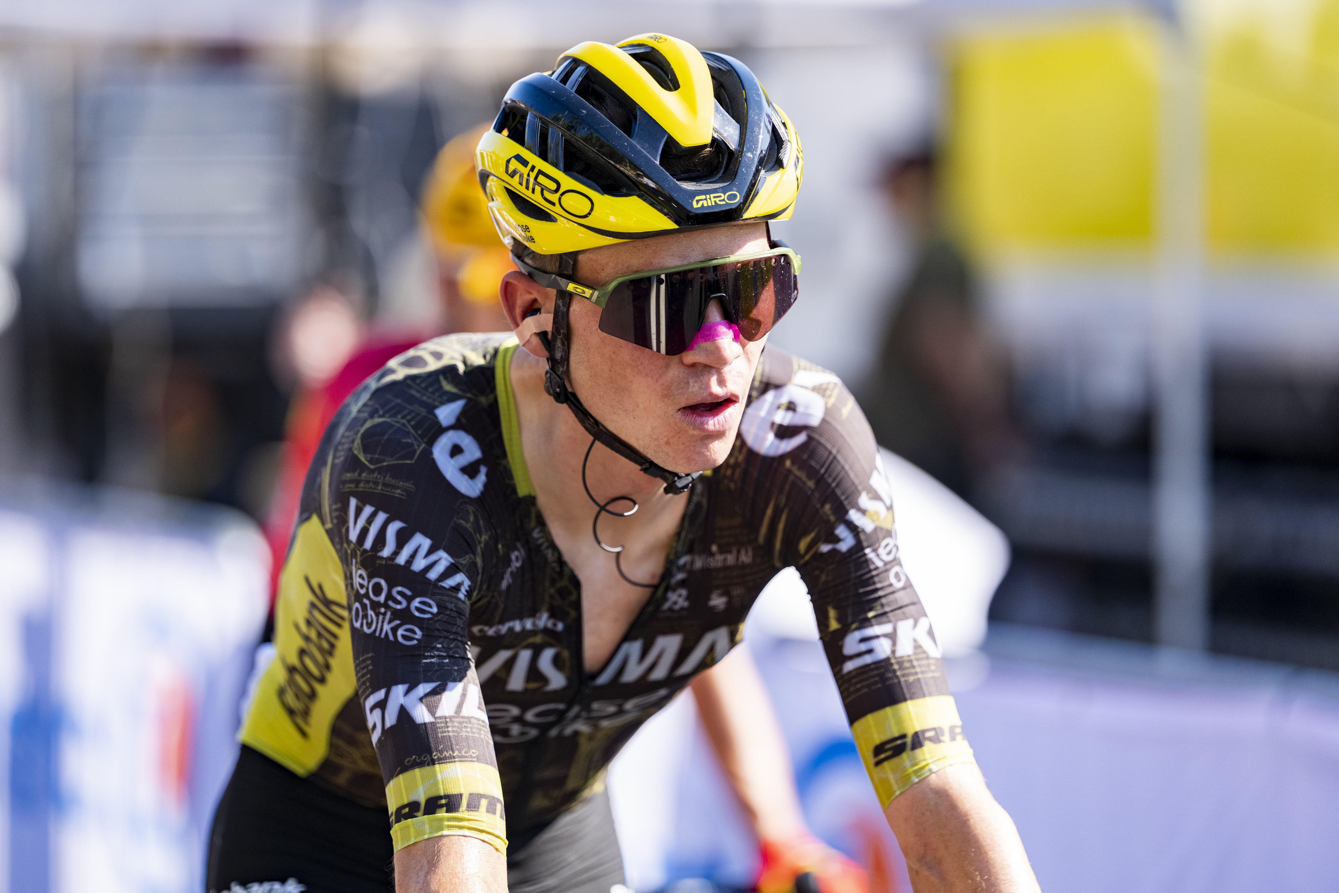 Retrato de Sepp Kuss durante el Tour de Francia 2026