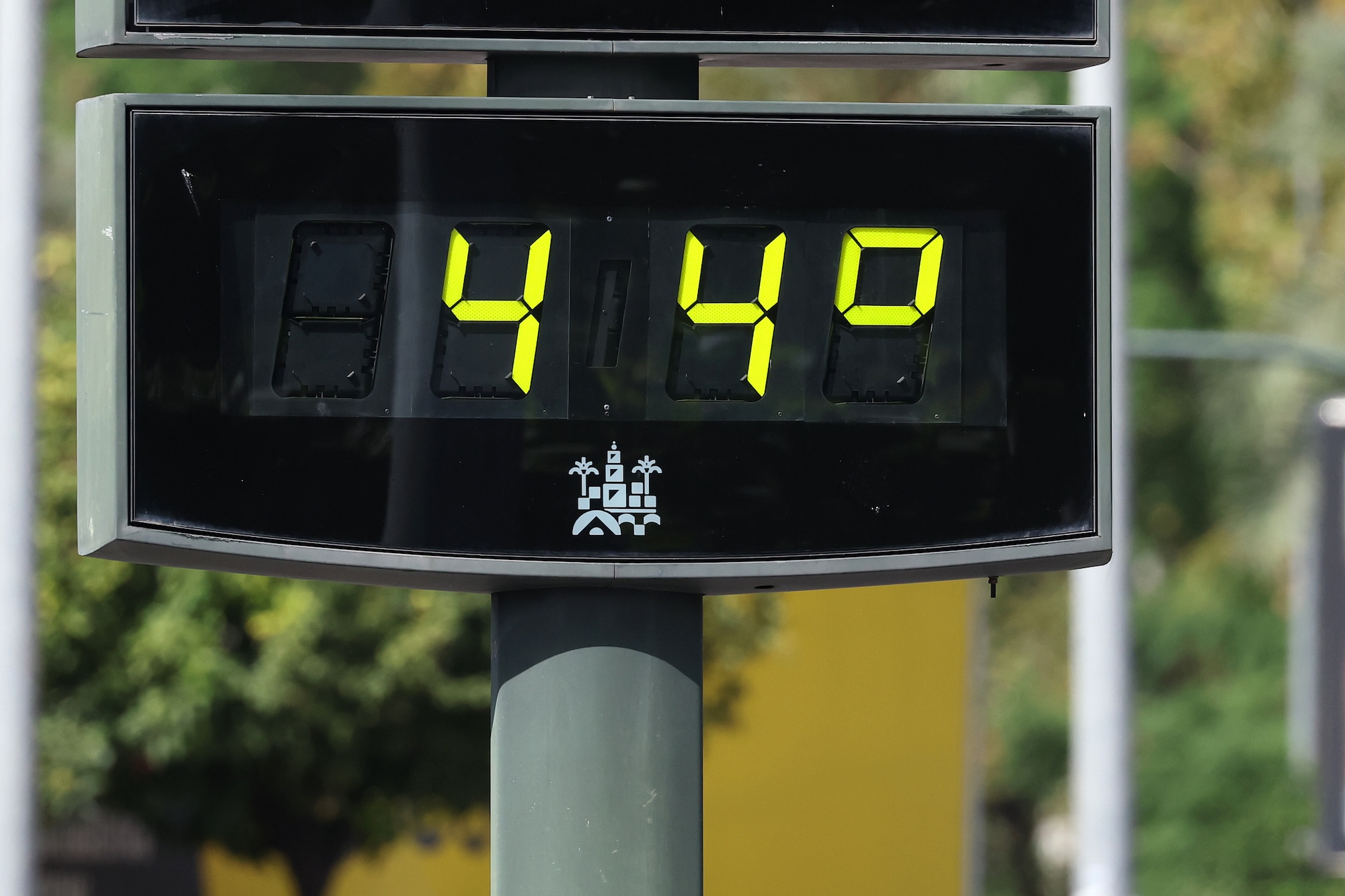 El termómetro callejero durante la Vuelta marca 44 grados centígrados en Córdoba
