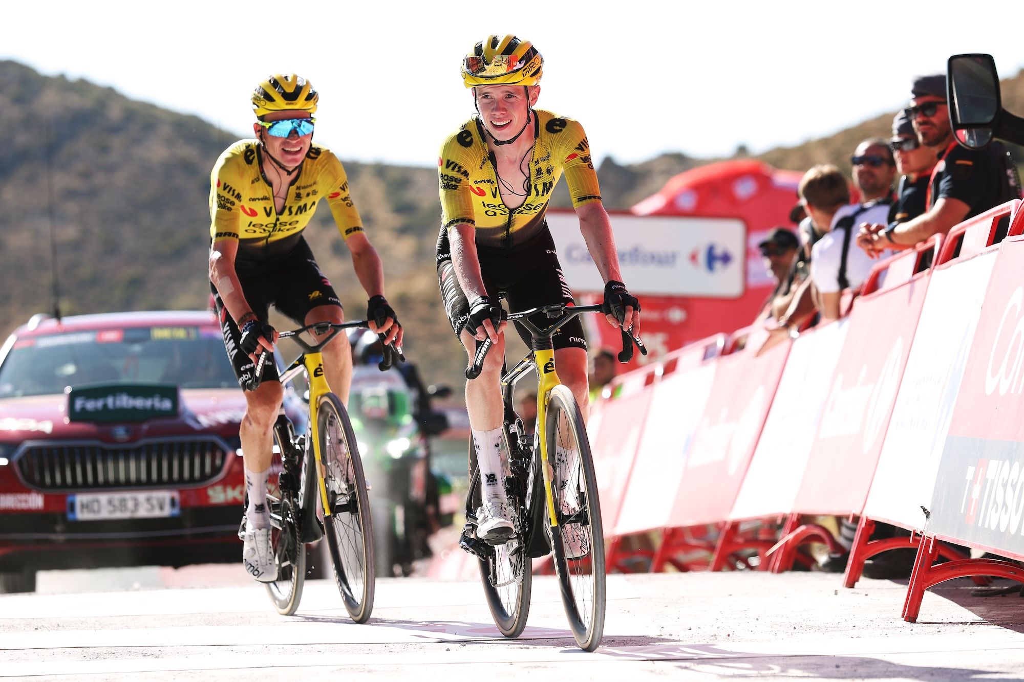 'Nunca me sentí solo': Sepp Kuss rinde homenaje a Visma-Lease a Bike después de lograr grandes avances en la general en la Vuelta a España