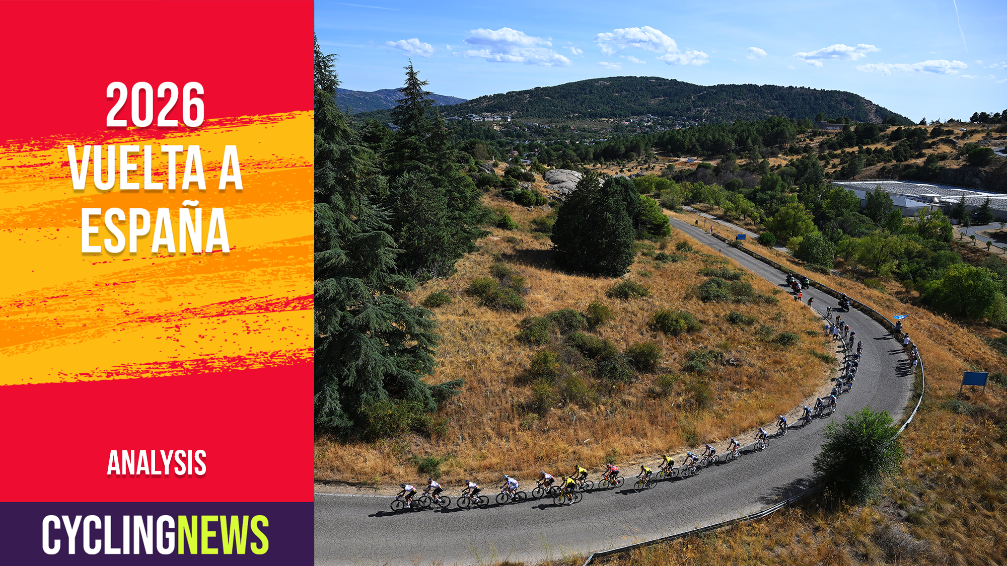 Fotografía de paisaje en la Vuelta a España 2025