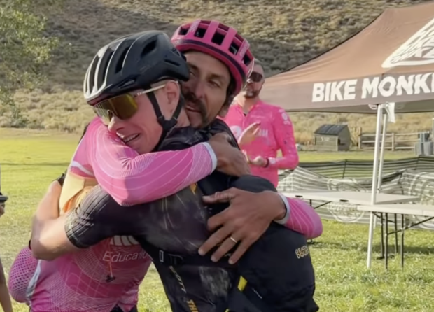 'Las cosas difíciles apestan porque son difíciles': Lachlan Morton ayuda a su compañero de equipo de Adventure For All durante un viaje de 10 horas en Rebecca's Private Idaho