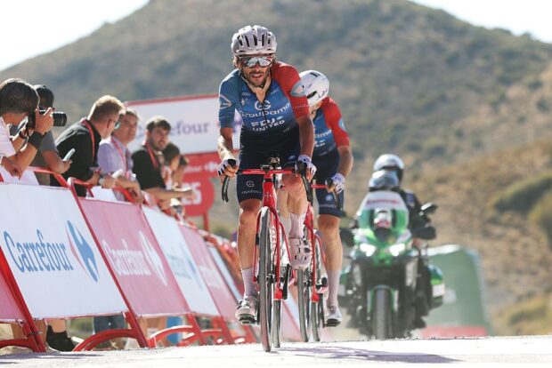 Guillaume Martin (Groupama - FDJ United) during the 2026 Vuelta aa España. (Photo by Alexander Hassenstein/Getty Images)