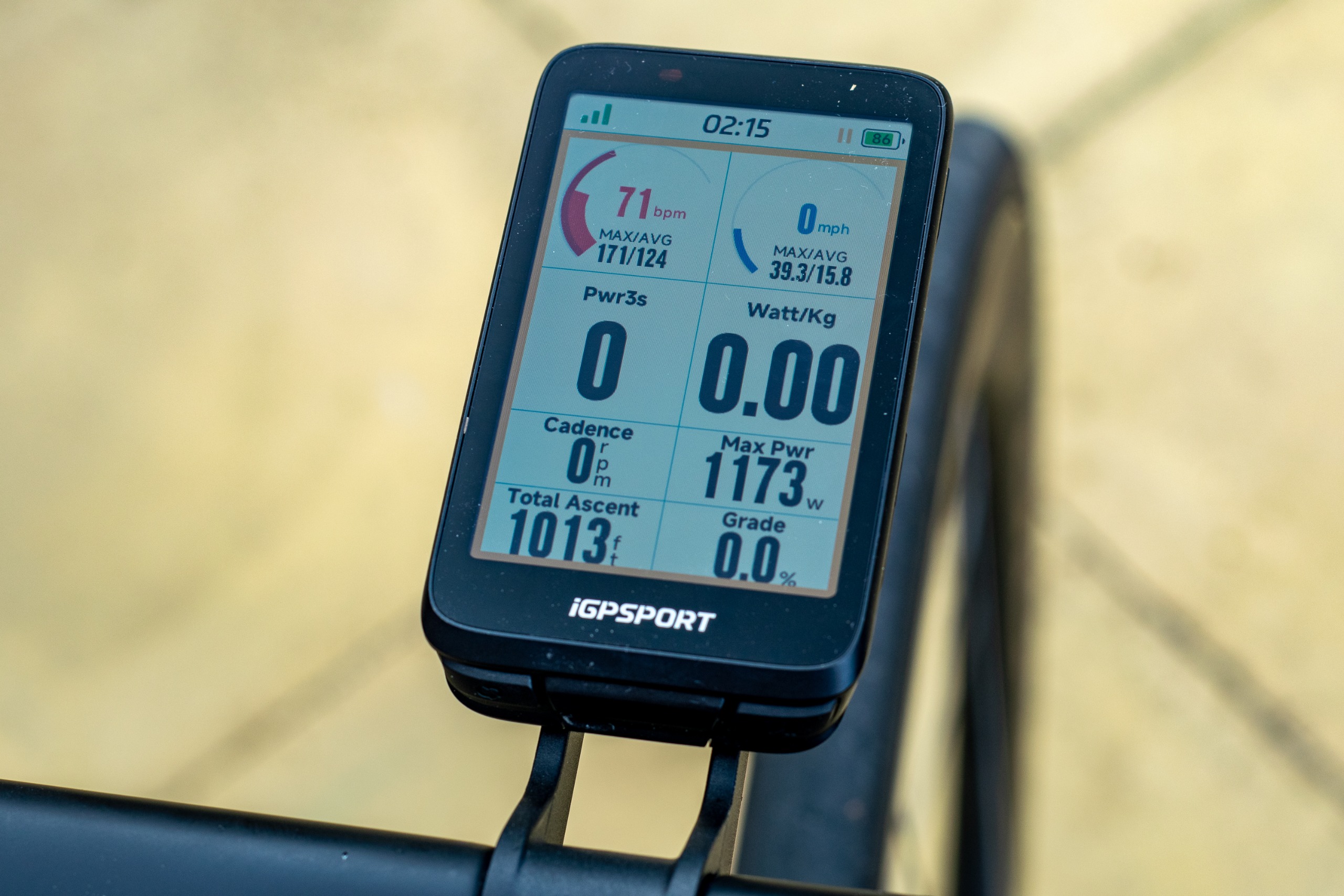 Un ciclocomputador iGPSPORT BiNavi