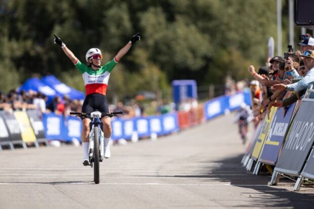 Martina Berta (Origine Racing) claims victory in Utah at the Whoop UCI Mountain Bike World Series 2026