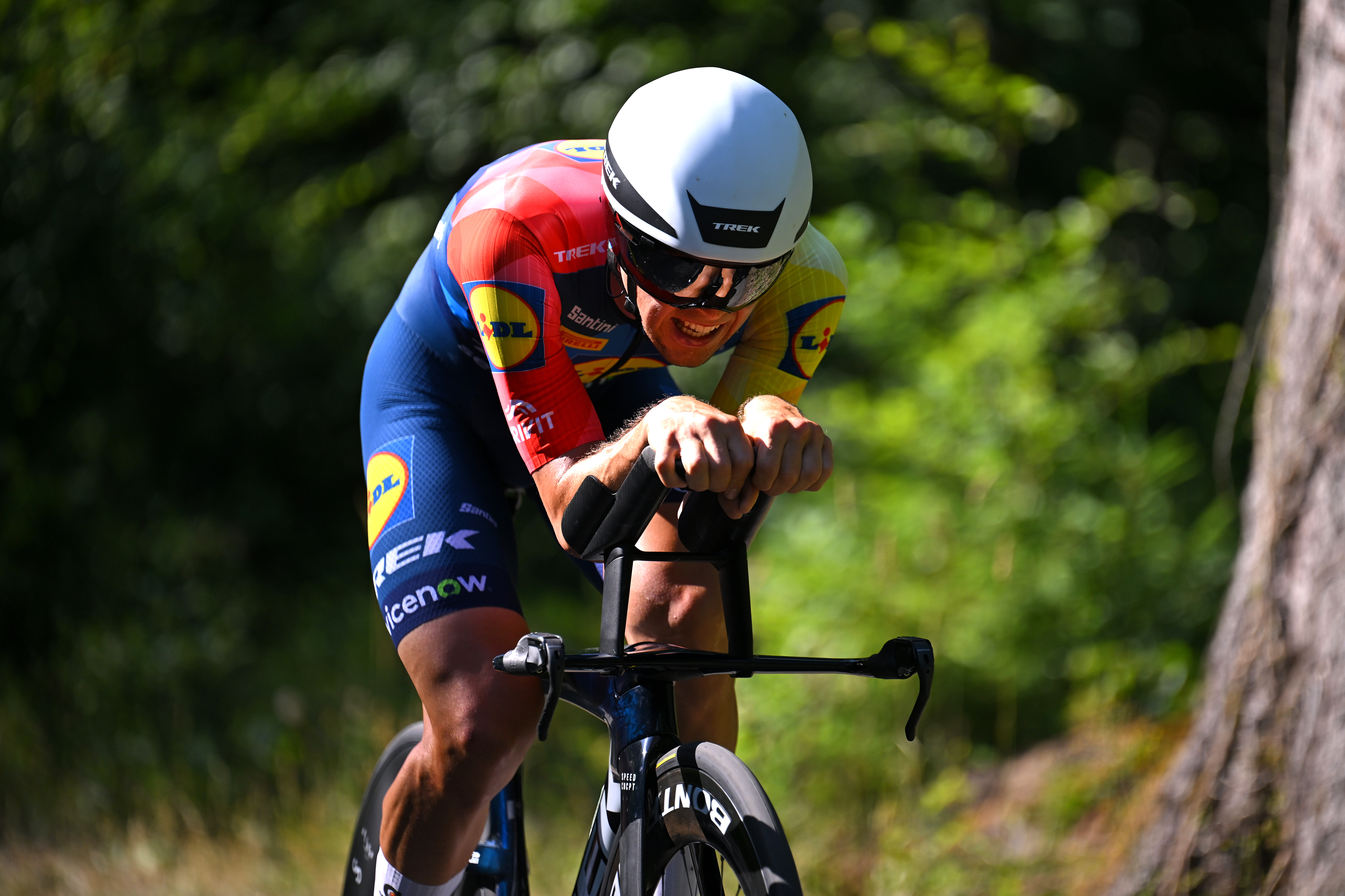Andrea Bagioli participa en el Tour de Suiza 2026 para Lidl-Trek
