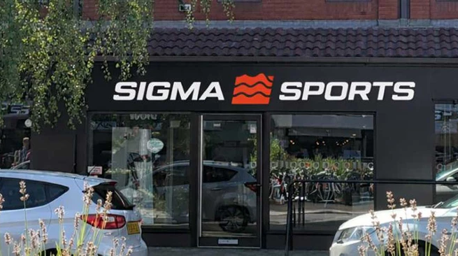The front of the sigma sports store wilmslow
