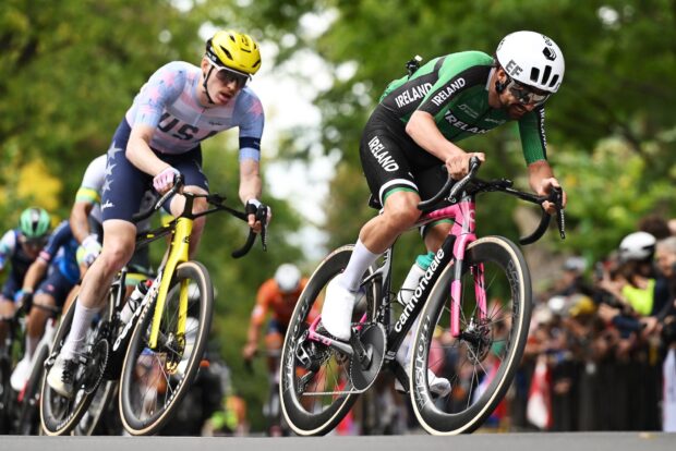 'Lo dejé todo en el camino': Ben Healy no obtuvo medalla, pero su pura tenacidad en las carreras es lo más destacado en el Mundial de Montreal