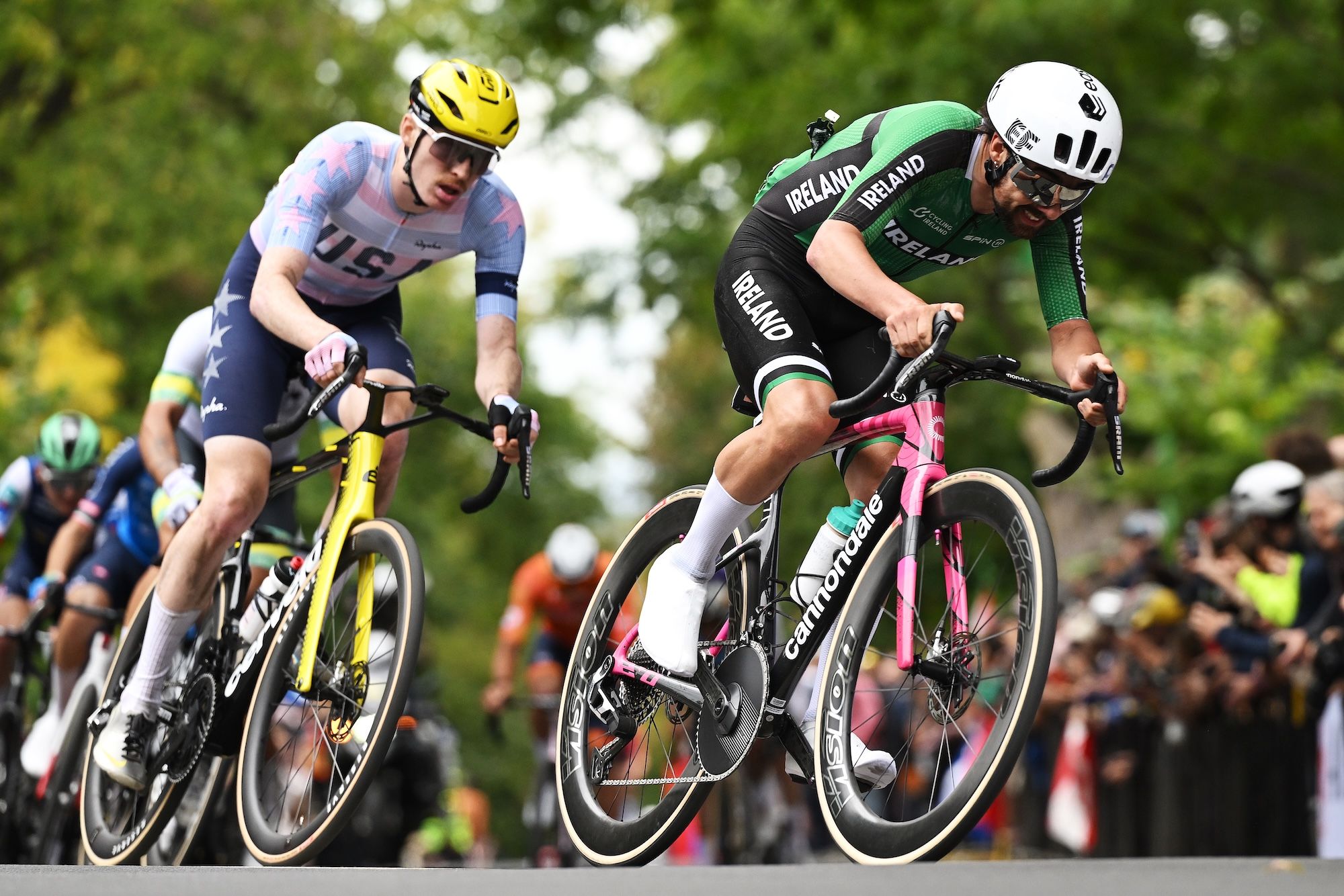 'Lo dejé todo en el camino': Ben Healy no obtuvo medalla, pero su pura tenacidad en las carreras es lo más destacado en el Mundial de Montreal