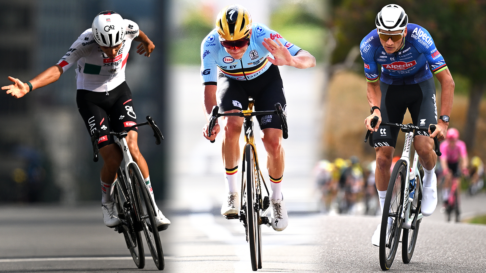 Isaac del Toro, Remco Evenepoel y Mathieu van der Poel se encuentran entre los grandes favoritos para la carrera élite masculina en ruta