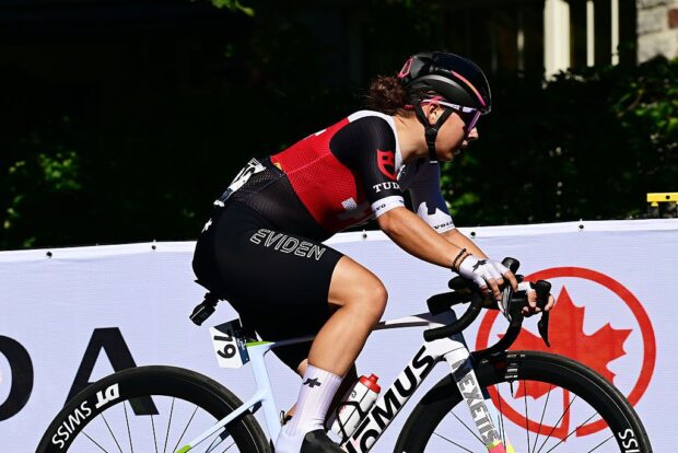 Mara Winter and Team Switzerland competes during the 99th UCI Road World Championships Montreal 2026