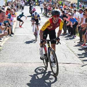 2026 GP Miguel Indurain: Ion Izagirre attacks uphill en route to his third victory in the race