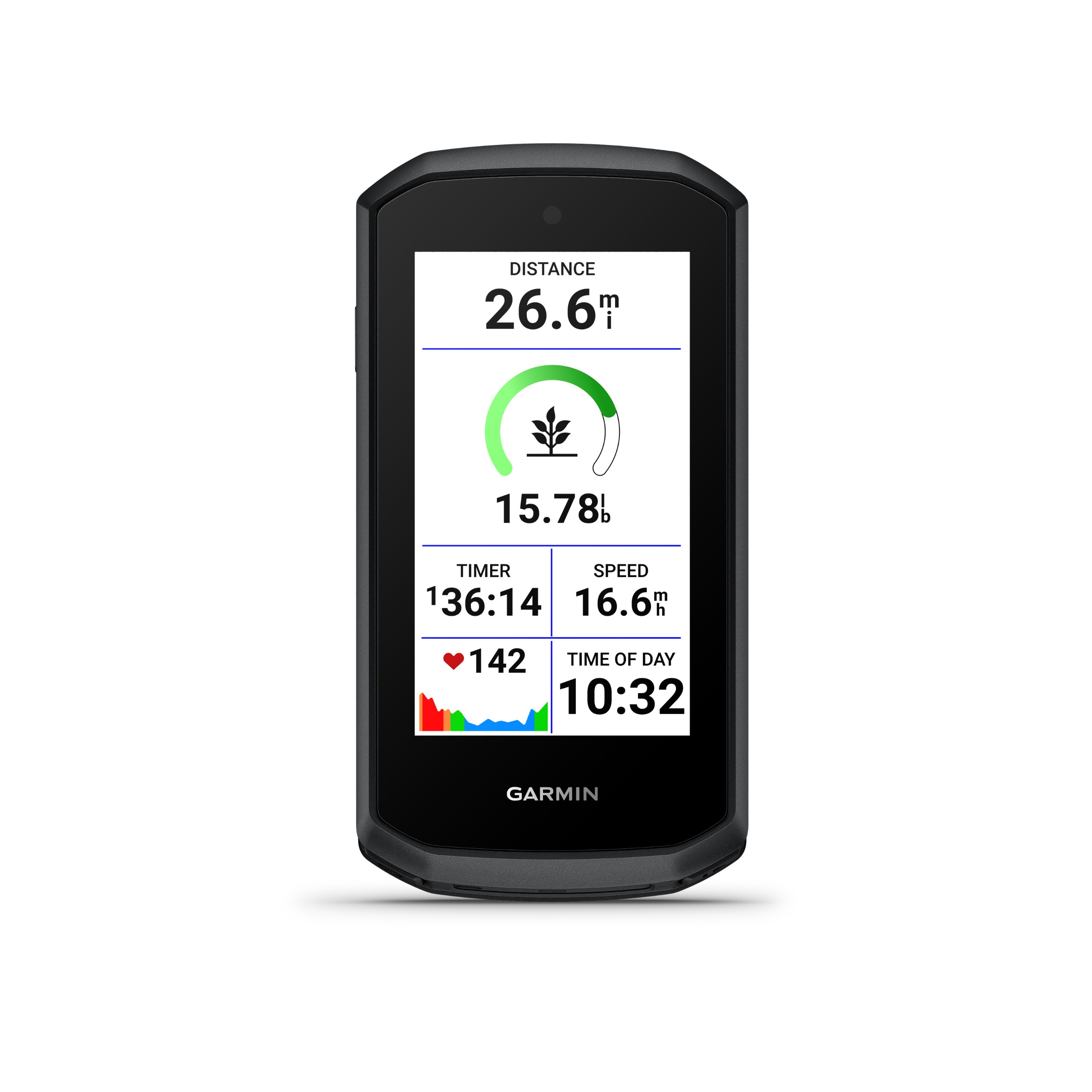 Un ciclocomputador Garmin Explore 3 Plus