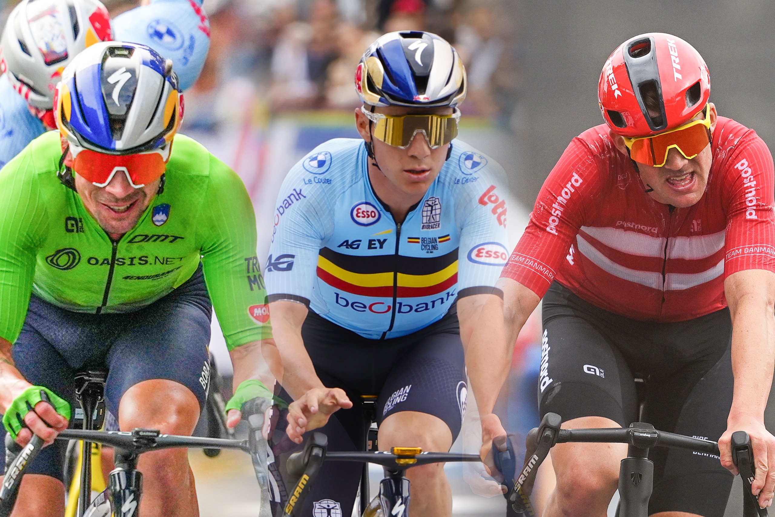 Primož Roglič, Remco Evenepoel y Mads Pedersen se encuentran entre los principales contendientes del Campeonato Europeo de Ruta UEC 2026