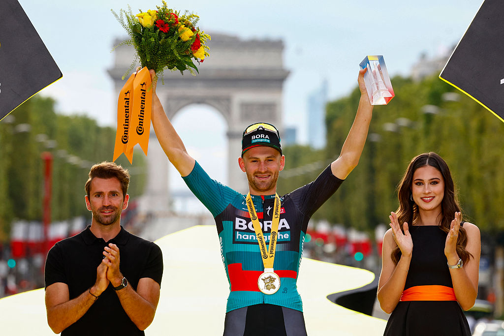 Tour de Francia 2023: Jordi Meeus celebra la victoria en la etapa final