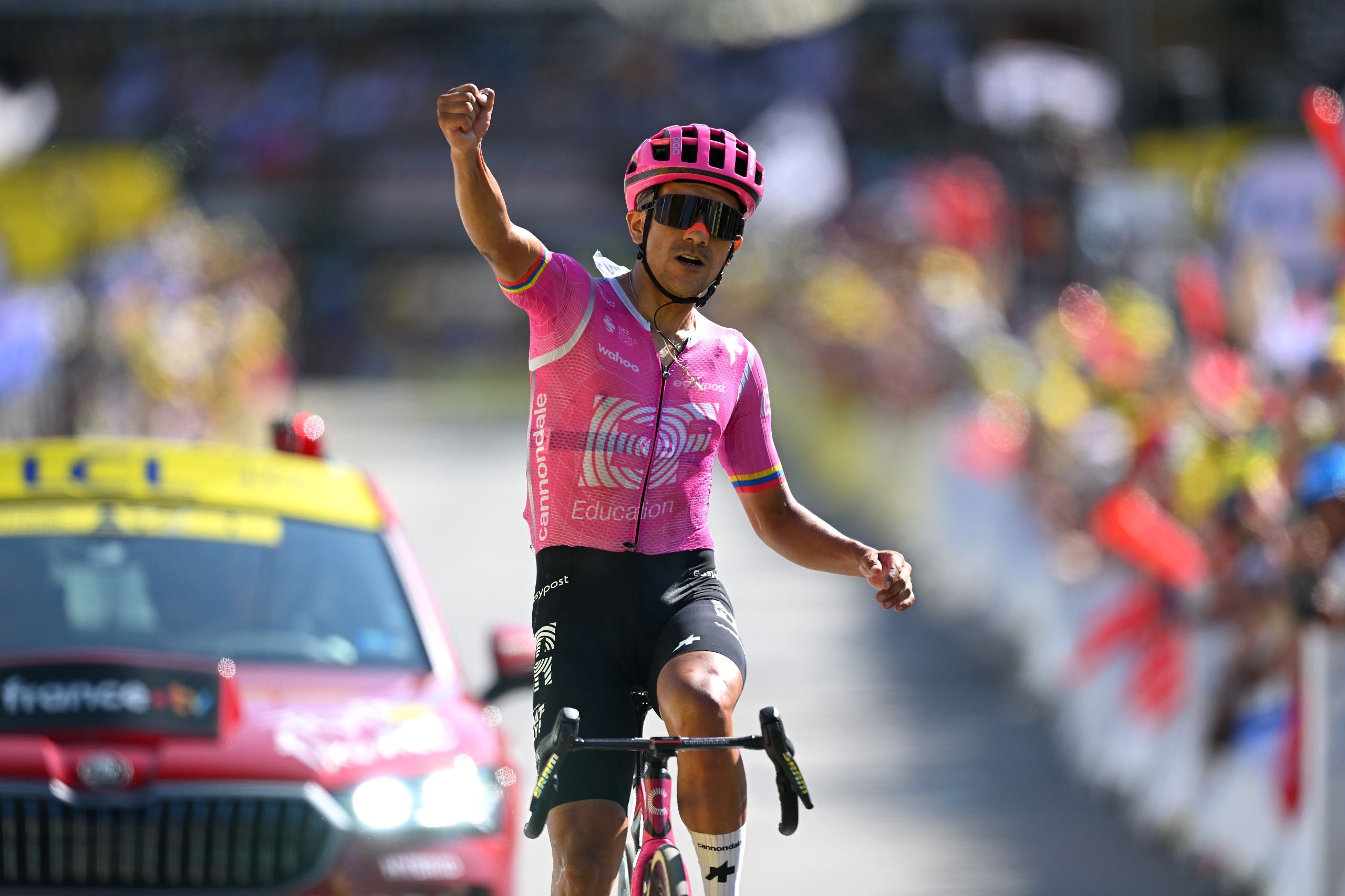 Richard Carapaz gana una etapa del Tour de Francia 2026